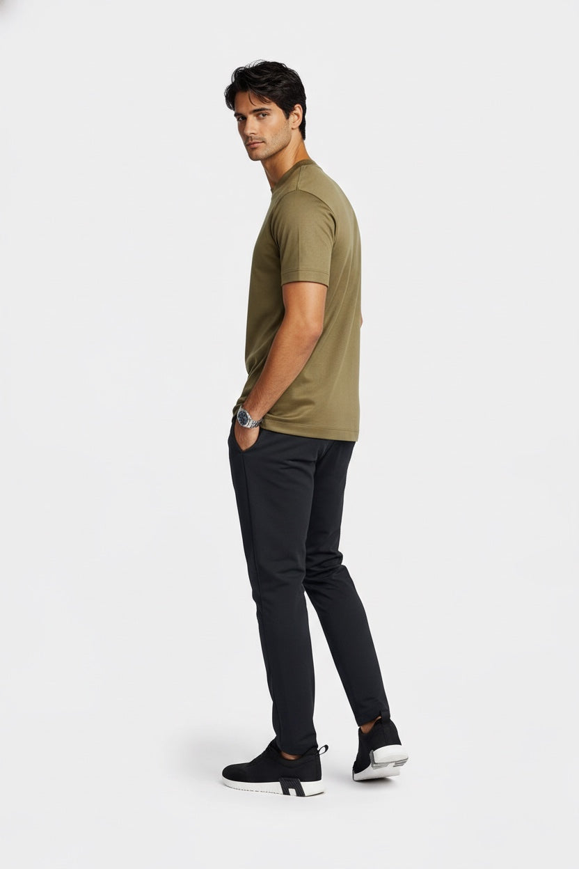 OLIVE GREEN T-SHIRT