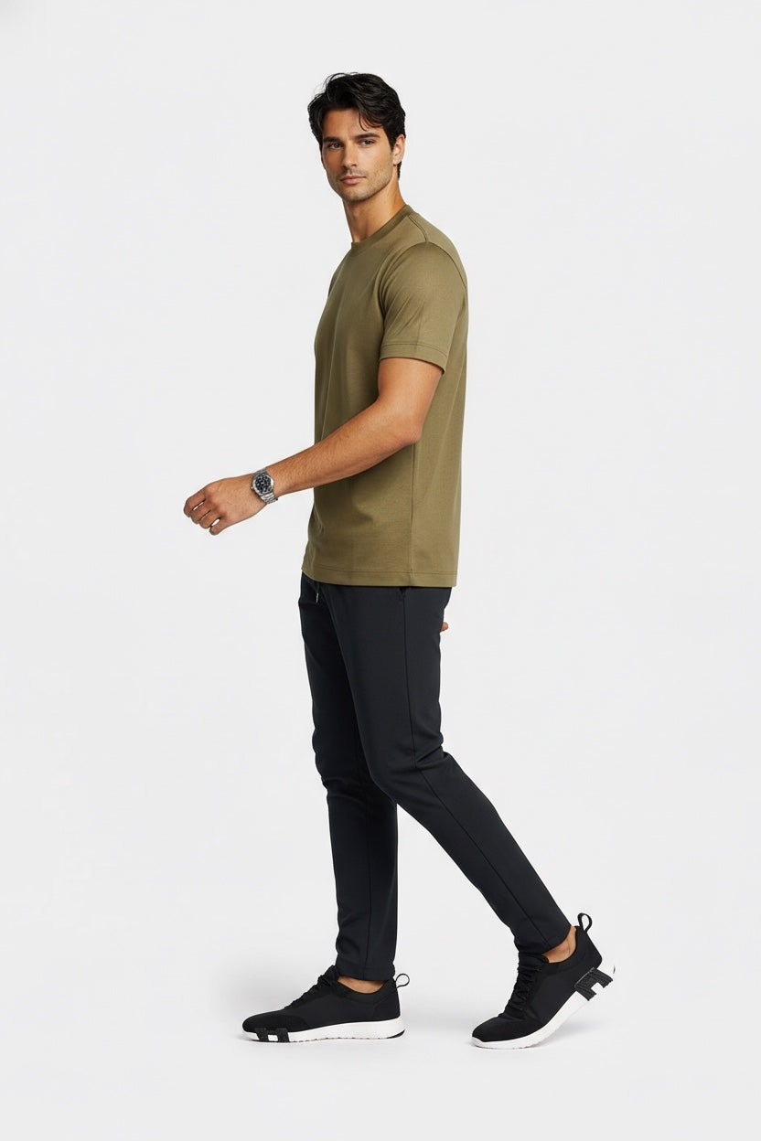 OLIVE GREEN T-SHIRT