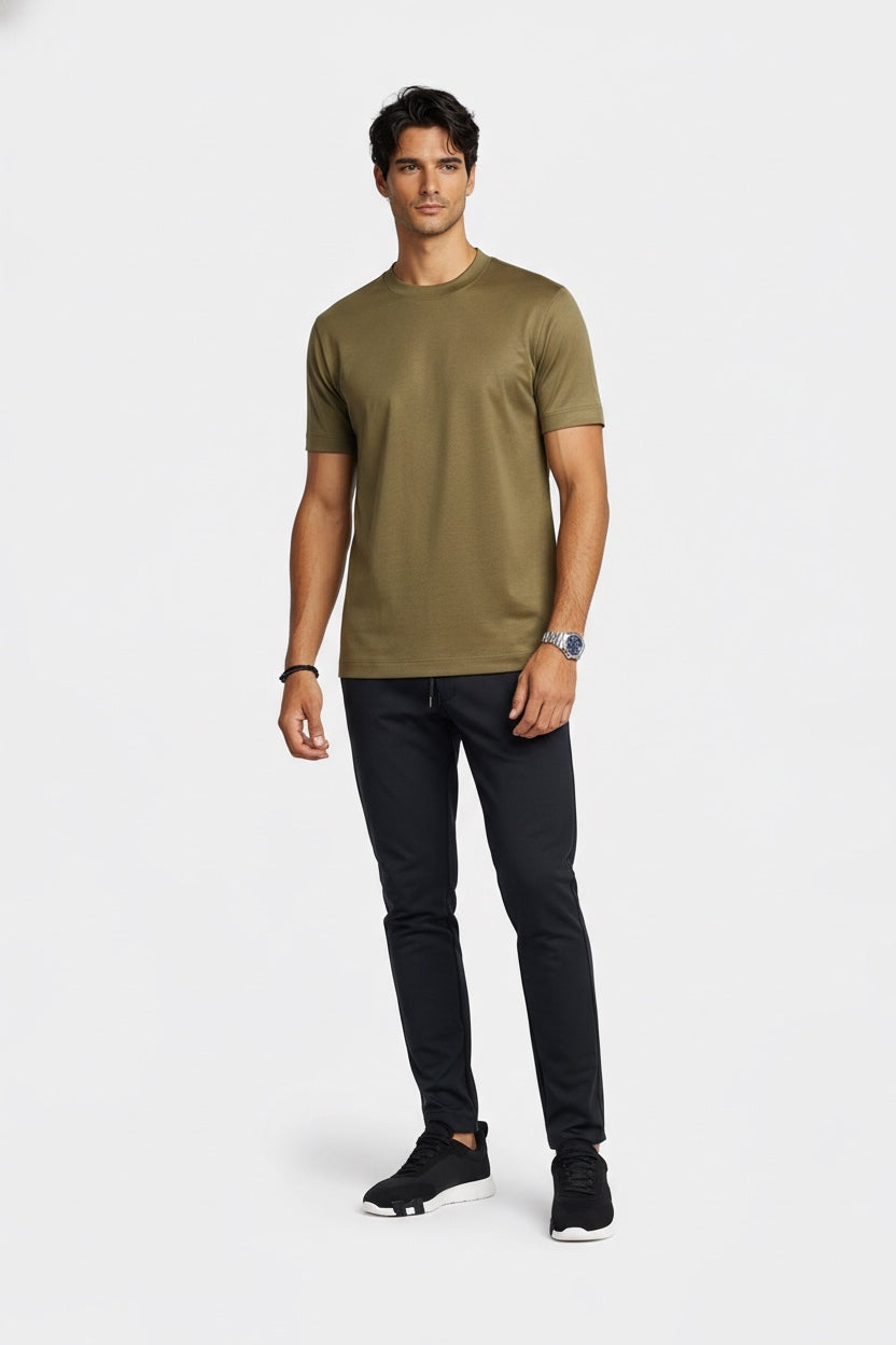 OLIVE GREEN T-SHIRT
