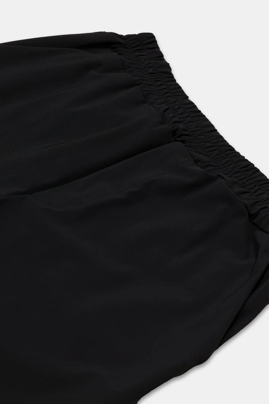 ONYX BLACK HOODED TECH SUIT