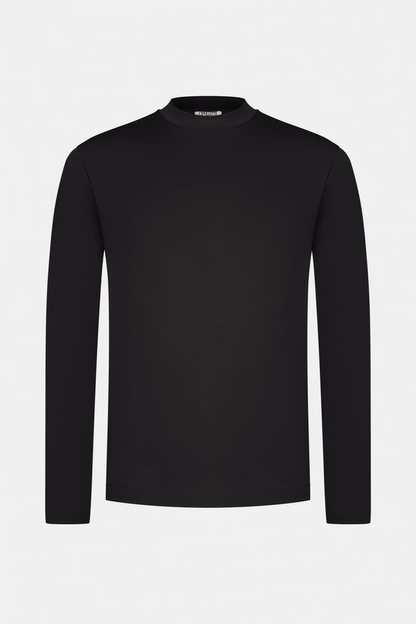 BLACK LONGSLEEVE T-SHIRT