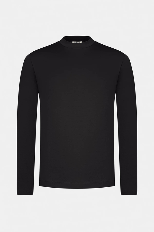 BLACK LONGSLEEVE T-SHIRT
