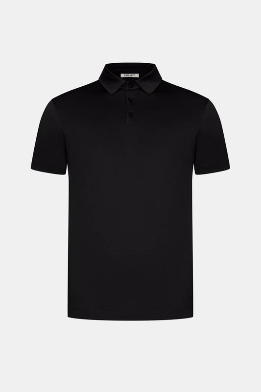 BLACK POLO SHIRT