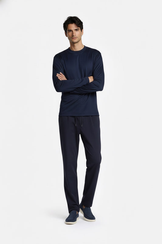 MIDNIGHT BLUE LONGSLEEVE T-SHIRT