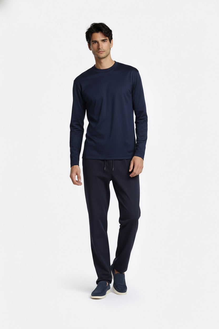 MIDNIGHT BLUE LONGSLEEVE T-SHIRT