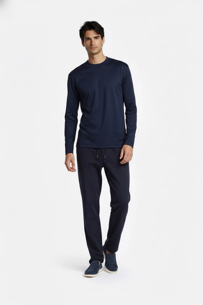 MIDNIGHT BLUE LONGSLEEVE T-SHIRT