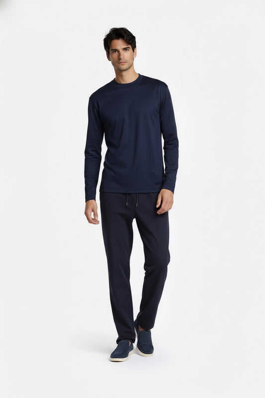 MIDNIGHT BLUE LONGSLEEVE T-SHIRT